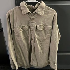 american eagle button up worn once like new